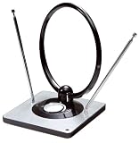 Vivanco STA TVF 46 TV / Radio Hochleistungs Zimmerantenne (Aktiv, Universal, 46dB)