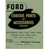 1928 1945 1946 1947 1948 FORD Parts Book List Guide by Ford