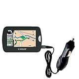 Rapid Car / Auto Charger for the Amcor Navigation GPS 4300 - uses Gomadic TipExchange Technology