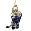Toronto Maple Leafs NHL Glass Hockey Player Ornament (4")