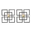 Pomeroy Urban Wall Sconces - Set of Two