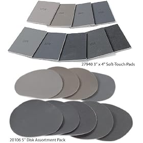 3'' x 4'' Soft-Touch Pads, Micro-Mesh Abrasives