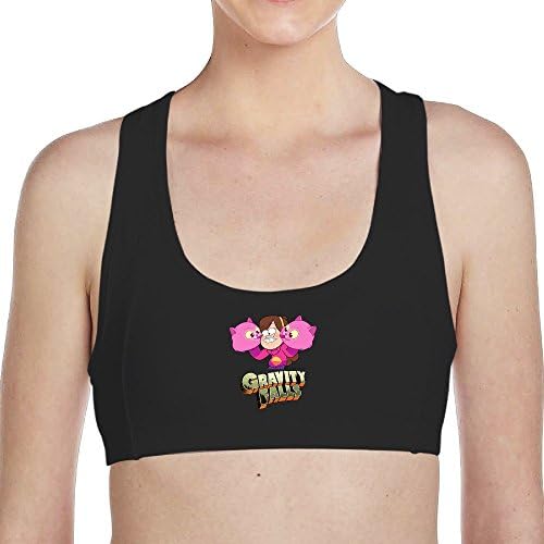 Female Gravity Falls Sport Ves Fitness Yoga Crop Top