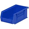 Akro-Mils 30220 Plastic Storage Stacking AkroBin, 7-Inch by 4-Inch by 3-Inch, Blue, Case of 24