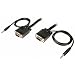 Cables Unlimited - VGA / audio cable - HD-15, mini-phone stereo 3.5 mm (M) - HD-15, mini-phone stereo 3.5 mm (M) - 10 ft