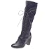 bottes cuir moto femme P-L-D-M 