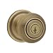 Kwikset 740J 5 SMT CP Juno Entry Knob Featuring SmartKey, Antique Brass