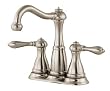 Price Pfister 046-M0BK Marielle Double Handle Mini-widespread/Centerset Lavatory Faucet, Satin Nickel