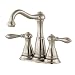 Price Pfister 046-M0BK Marielle Double Handle Mini-widespread/Centerset Lavatory Faucet, Satin Nickel