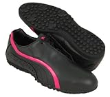 PUMA Traveller Womens Black/Bright Rose Golf Shoes