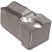 Sandvik Coromant T-Max Q-Cut Carbide Grooving Insert, 151.2 Style, 4U Geometry, Non-Handed, Neutral Cut, H13A Grade, Uncoated Coating, 1 Edge