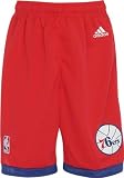 Adidas Philadelphia 76Ers Youth (Sizes 8-20) Revolution 30 Replica Road Shorts Large