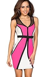 General Print Sleeveless Cocktail Above the Knee Nylon/Polyester/Spandex Club Dress/Evening Dress/Party Dress/Wedding Dress/Maxi Dress/Midi Dress 