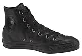 Converse The Doors All Star Leather Hi Men's Shoes - Black