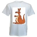 Cotton T-Shirt With kangaroo image