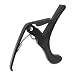 Guitar Capo Clamp for Electric and Acoustic Guitar Quick Trigger Release - Black