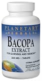 Planetary Herbals Bacopa Extract, 225 mg, Tablets, 240 tablets