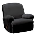 Stretch Pearson Recliner Slipcover - Ebony