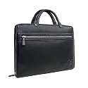 Gateway UC-7807U 13.3-Inch Silver Laptop Carrying City Executive Black Convertible Briefcase Bag