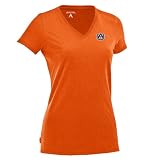 NCAA Women's Auburn Tigers Dream V-Neck Tee (Mango, X-Large)