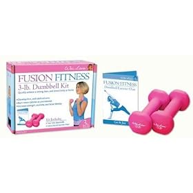 Wai Lana Fusion Fitness 3lb Dumbbell Kit