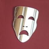 Theatre Mask - Tragedy Mirrors 20cm x 17cm