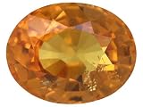 Jewelry : MIN 3.00CT 9X7MM OVAL SPESSARTITE GARNET FROM NIGERIA