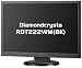 MITSUBISHI ワイド液晶ディスプレイ Diamondcrysta WIDE RDT222WM (BK) ブラック