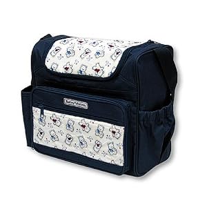 Luvable Friends Diaper Bag - Navy