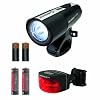 Sigma Beleuchtungsset Roadster/Cuberider black K-Set, schwarz