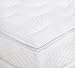 Perfect Fit 400 Thread-Count Enhancer Mattress Pad Queen Size, White