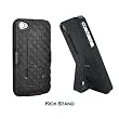 Apple iPhone 4 Shell Holster Combo w/ Kickstand (AIP4HOC) - Non-Retail Packaging