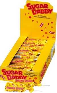 Sugar Daddy Pops (Small - 0.47oz): 48 Count
