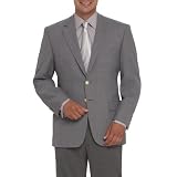 Hardwick Two-Button, Center-Vented Gray Blazer