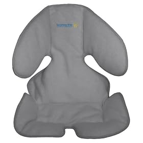 Sunshine Kids Soft Ride Seat Pad for Strollers and Car Seats, Gray