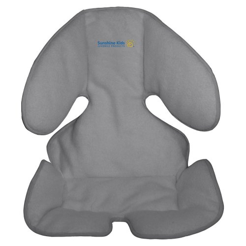 Sunshine Kids Soft Ride Seat Pad for Strollers and Car Seats - Gray