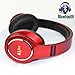 Universal Wireless Stereo Bluetooth Circumaural Headphone for iphone HTC cellphone  : image