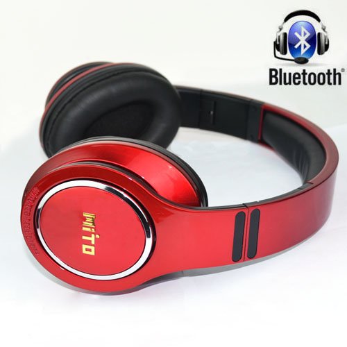 Universal Wireless Stereo Bluetooth Circumaural Headphone for iphone HTC cellphone 
