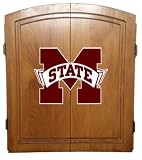 Mississippi State Bulldogs Dartboard Dart Board & Case