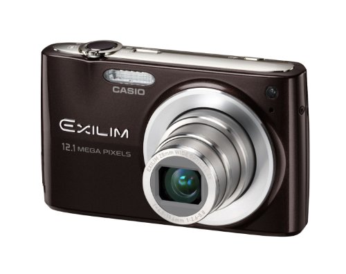 Casio EXILIM EX-Z400 BN Digitalkamera (12 Megapixel, 4-fach opt. Zoom, 7,6 cm (3 Zoll) Display, mechan. Bildstabilisator) braun