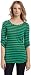 Splendid Women's Venice Slub Stripe Pocket Tee