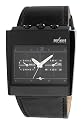 Axcent - X41001-247 - Montres Axcent Homme - Montre Homme - Forme Carr&eacute; - Noir - Bracelet Cuir