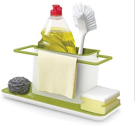 Multifunction Home Kitchen Shelving Storage Rack Creative Cleaning Supplies Storage Shelves-green