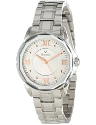 Bulova Womens 96L172 Dress Round Bracelet Watch