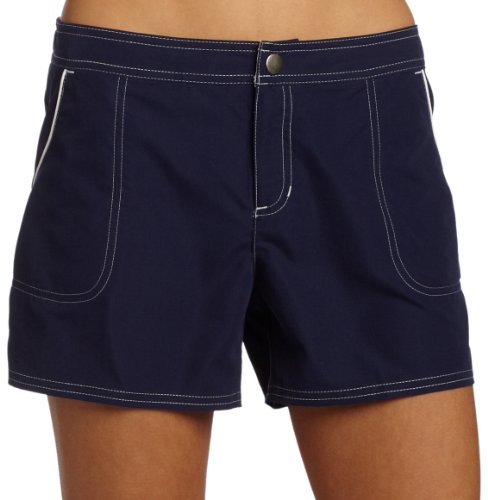 Speedo Womens Piped Swimshort Cover-Up