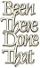 Been There Done That 2-Layer Laser Title Cut