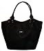 Nine West Handbag Tote Black Strap Hanger