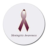 Meningitis Awareness Ribbon Round Mouse Pad 41qDwpcZokL. SL160 Meningitis Awareness Ribbon Round Mouse Pad