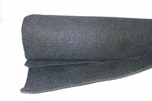 Rotolo Moquette Adesiva Liscia - 500x150 Cm, Nero, Fonoassorbente Per Auto - Foto 13