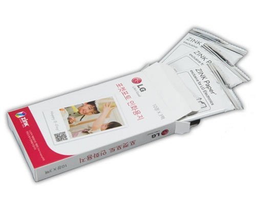 Zink Media Photo Paper for LG Pocket Photo PD221 Printer / 210 sheets / 2x3"